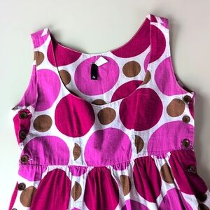 Divided by H&M women's polka dotted sleeveless dress, size 4